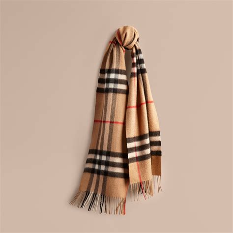 burberry classic check cashmere scarf|burberry check cashmere scarf sale.